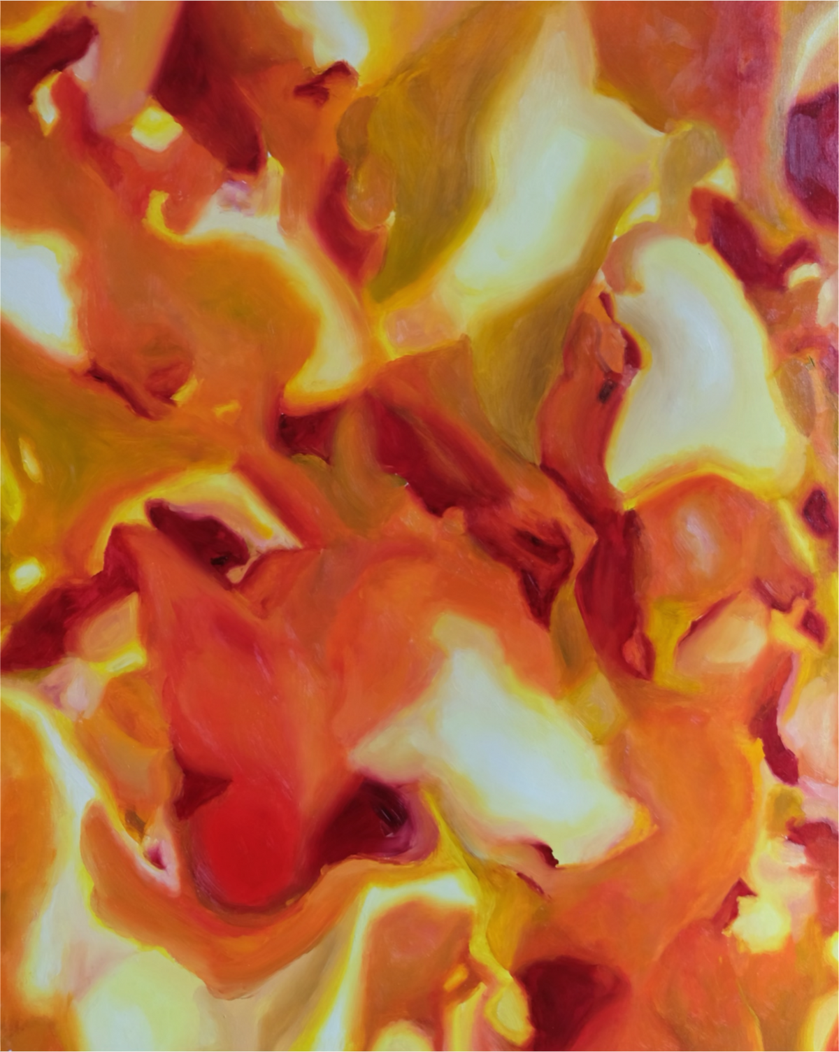Skies on Fire | Original Oil Painting